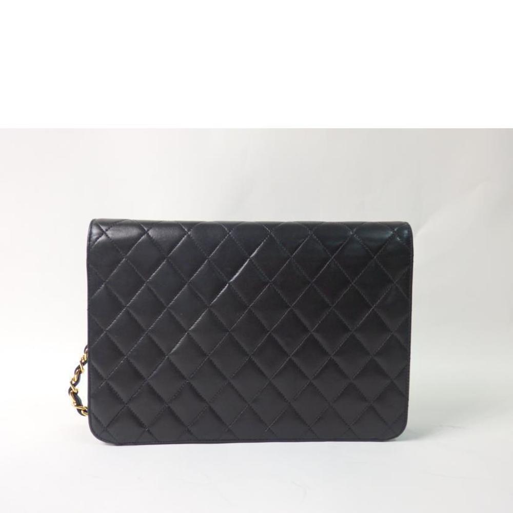Chanel Sera Shoulder Bag Matra Chain Lambskin